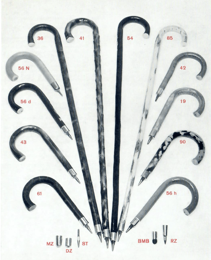 Spazierstöcke Tschan